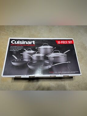Cuisinart Gray 10-Piece Cookware Set